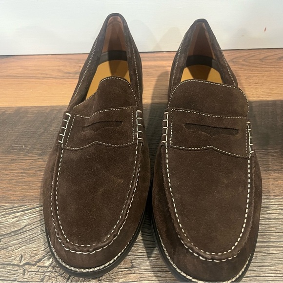 NEOT Cole Haan Brown Suede Loafers; Size 11.5 main image 5